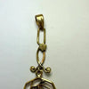 Art Nouveau 10K Gold Amethyst Lavalier Pendant