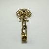 Art Nouveau 10K Gold Amethyst Lavalier Pendant