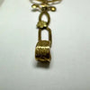 Art Nouveau 10K Gold Amethyst Lavalier Pendant