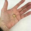 Art Nouveau 14k Gold Heart Charm Pendant
