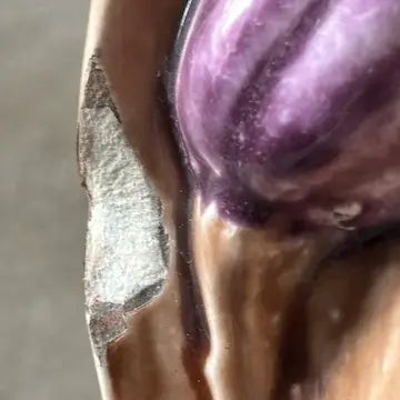 Art Nouveau French Majolica Floral Jardiniere