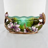 Art Nouveau French Majolica Floral Jardiniere