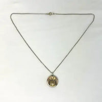 Art Nouveau Gold Filled Locket Necklace