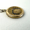 Art Nouveau Gold Filled Locket Necklace
