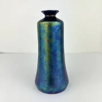 Art Nouveau Iridescent Portrait Vase
