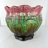 Arts and Crafts Weller Majolica Jardiniere 9” Tall