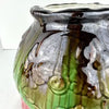 Arts and Crafts Weller Majolica Jardiniere 9” Tall