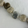 Carved Fossilized Wooly Mammoth Beaded Necklace