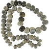 Carved Fossilized Wooly Mammoth Beaded Necklace