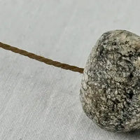 Carved Fossilized Wooly Mammoth Beaded Necklace