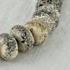 Carved Fossilized Wooly Mammoth Beaded Necklace