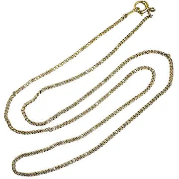 Child’s Vintage 10k Gold Dainty Curb Chain Necklace