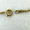 Child’s Vintage 10k Gold Dainty Curb Chain Necklace