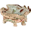 Rare Early 20th C Japanese Kutani Porcelain Shell Dish