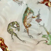 Rare Early 20th C Japanese Kutani Porcelain Shell Dish
