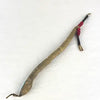 Early 20th Century Northern Plains Tribe Umbilical Cord Beaded Snake Amulet