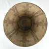 Early 20th c Papago Seed Basket With Cactus and Gila Monsters AS IS