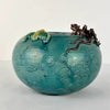 Early 20thc Chinese Turquoise Porcelain Brush Washer