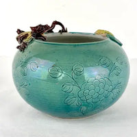 Early 20thc Chinese Turquoise Porcelain Brush Washer