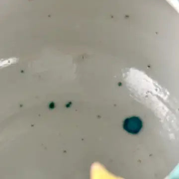 Early 20thc Chinese Turquoise Porcelain Brush Washer