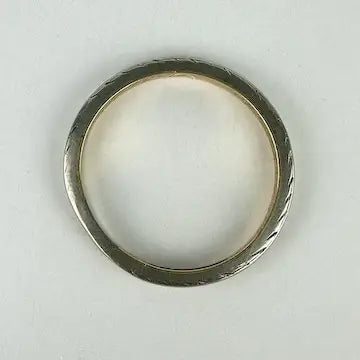 Edwardian 18k White Gold Ring