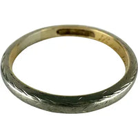 Edwardian 18k White Gold Ring
