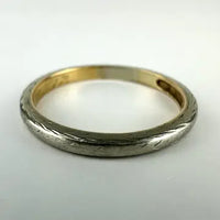 Edwardian 18k White Gold Ring