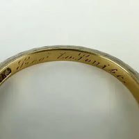 Edwardian 18k White Gold Ring