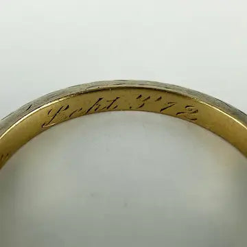 Edwardian 18k White Gold Ring