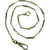 Edwardian White and Yellow Gold Filled Watch Chain