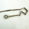 Edwardian White and Yellow Gold Filled Watch Chain