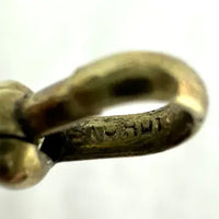 Edwardian White and Yellow Gold Filled Watch Chain