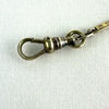 Edwardian White and Yellow Gold Filled Watch Chain