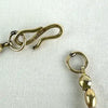 Enamel Pearl and Abalone Bead Necklace Signed Ingrid