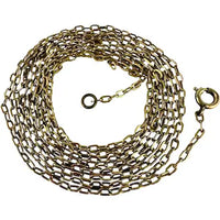 Extra Long Gold Filled Cable Chain Necklace