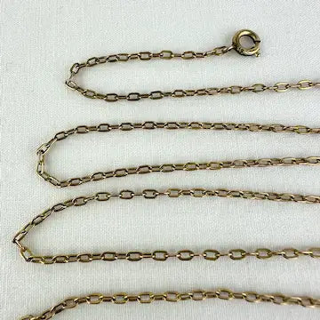 Extra Long Gold Filled Cable Chain Necklace