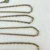 Extra Long Gold Filled Cable Chain Necklace