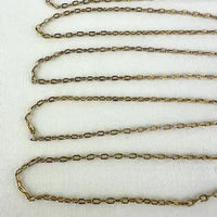 Extra Long Gold Filled Cable Chain Necklace