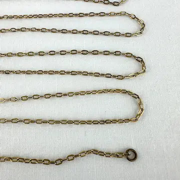 Extra Long Gold Filled Cable Chain Necklace