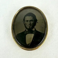 Family Photos & Mourning Brooches 14k Gold, Daguerreotype, Tintypes