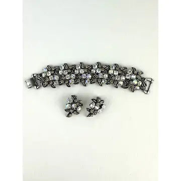 Florenza Mid Century Rhinestone Parure