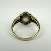 Georgian Revival 14k Gold Rose Cut Diamond Ring Size 6.5
