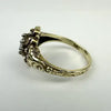 Georgian Revival 14k Gold Rose Cut Diamond Ring Size 6.5