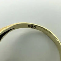 Georgian Revival 14k Gold Rose Cut Diamond Ring Size 6.5
