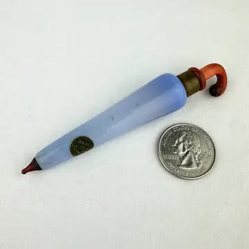 German Glass Umbrella Perfume Bottle