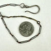 Gold Filled Watch Chain with Silver Swivel Shepherd’s Hook