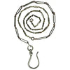 Gold Filled Watch Chain with Silver Swivel Shepherd’s Hook