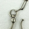 Gold Filled Watch Chain with Silver Swivel Shepherd’s Hook