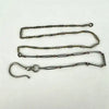 Gold Filled Watch Chain with Silver Swivel Shepherd’s Hook