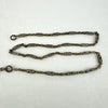 Gold Filled Watch Chain with Silver Swivel Shepherd’s Hook